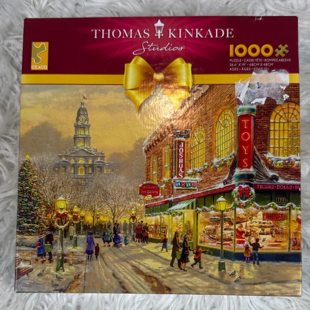 Thomas Kinkade Studios Christmas Puzzle